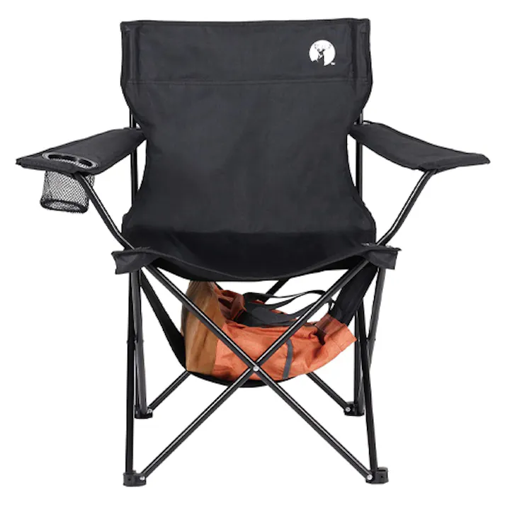 チェアー(ポータブル/ブラック) 820x510x800mm EA913YD-82 4518340426030【別送品】