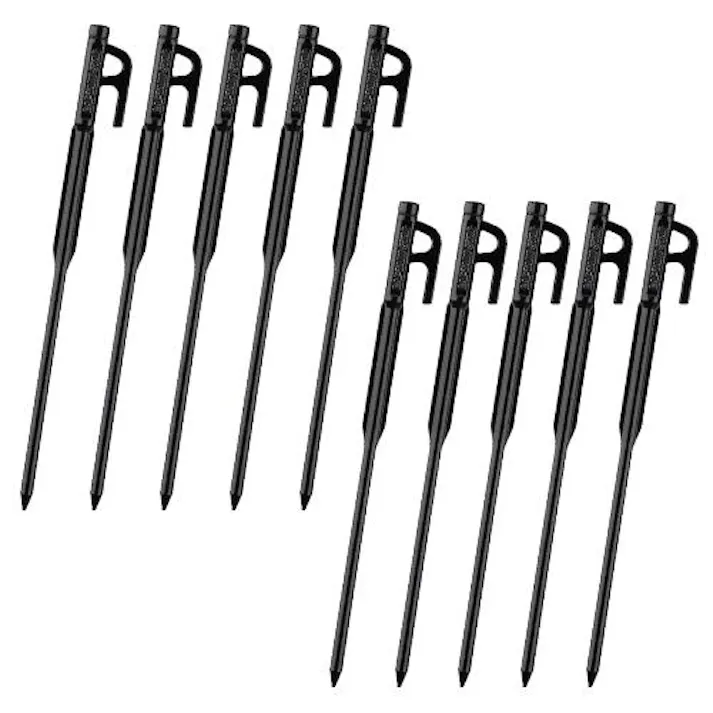 キャプテンスタッグ ペグ(鍛造スチール製/10本) φ10x400mm EA915DL-73 4518340399747【別送品】