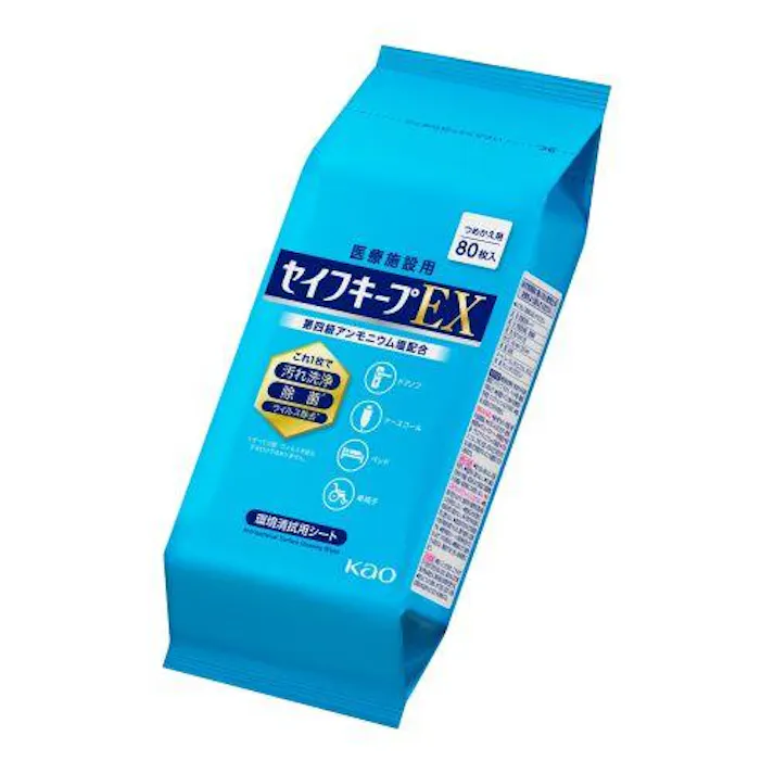 140×200mm 除菌・洗浄ペーパー(詰替用80枚) EA922HB-14AA 4518340327658 (CDC)【別送品】