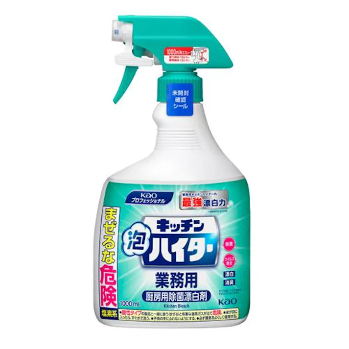 1.0L キッチン泡ハイター(業務用) EA922KA-10HA 4518340336889 (CDC)【別送品】