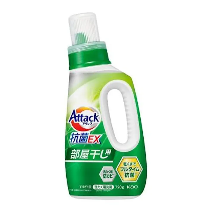 720g 衣類用洗剤(アタック抗菌EXスーパークリアジェル) EA922KB-10D 4518340416246 (CDC)【別送品】