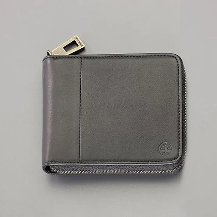 115×95×20mm 二つ折り財布(黒) EA927BR-3A 4518340359529 (CDC)【別送品】