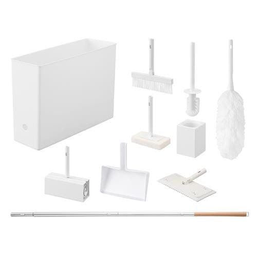 アイリスオーヤマ(IRIS OHYAMA) 掃除用具セット(ホワイト) [9点組] EA928AB-103 4550061413692【別送品】