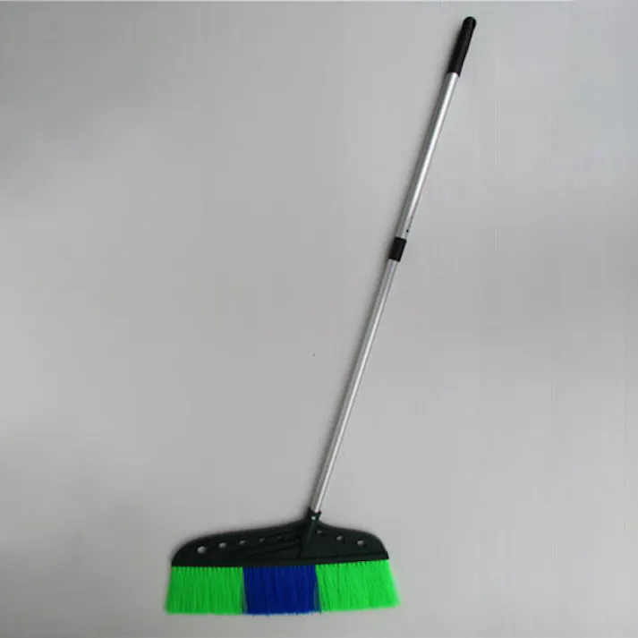 コンパル ほうき(伸縮ハンドル/4本) 870-1300mm EA928AD-521A 4518340099241【別送品】