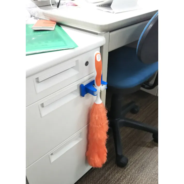 結一産業 モップハンガー(一本掛・マグネット付) 110mm EA928AJ-310 4518340212855【別送品】