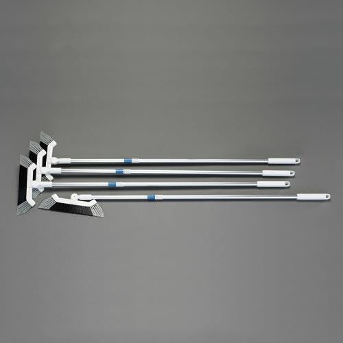 テラモト コーナーホーキ(4本) 450x1348mm EA928CC-72A 4518340096370【別送品】