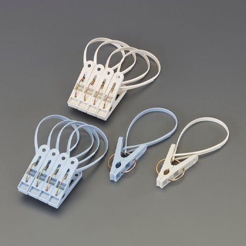 洗濯ピンチ(10個/紐付き) EA928CD-23A 4518340427266【別送品】