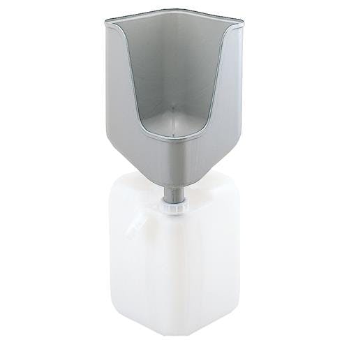 簡易トイレ(仮設用) 285x285x795mm EA929AD-220 4518340433083【別送品】