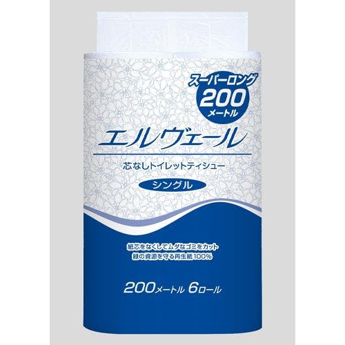 エリエール トイレットペーパー(芯無エルベール/48巻) EA929AD-3AA 4518340251809【別送品】