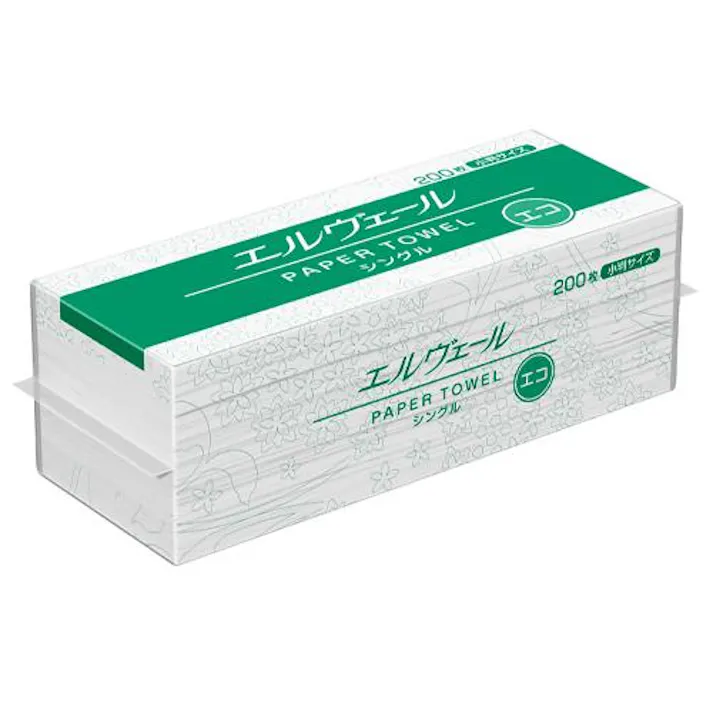 170×220mm ペーパータオル(42パック/1箱) EA929AE-7BB 4518340251939 (CDC)【別送品】