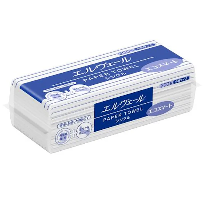170×210mm ペーパータオル(42パック/1箱) EA929AE-81BA 4518340252394 (CDC)【別送品】