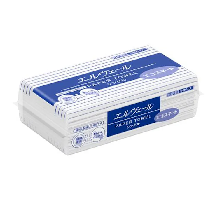 エリエール ペーパータオル(200枚) 230x210mm EA929AE-82AA 4518340251922【別送品】