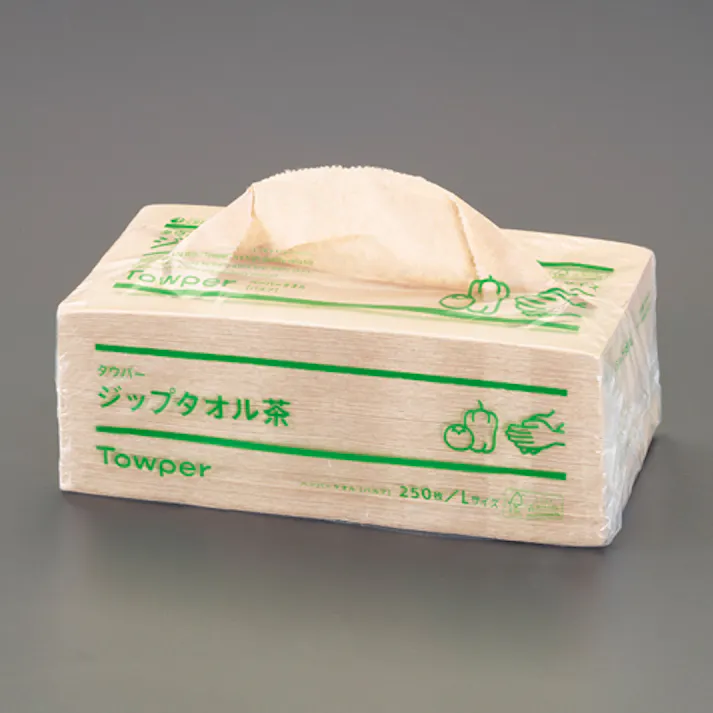 250×250mm ハンドタオル(250枚/12パック) EA929AZ-32B 4518340376458 (CDC)【別送品】