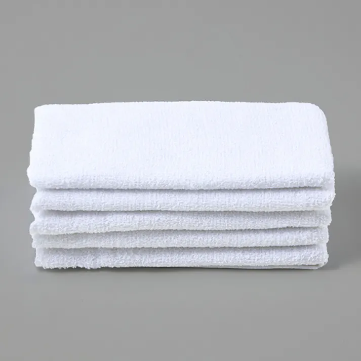 340×860mm タオル(白/ポケット付/5枚) EA929HC-106 4518340203525 (CDC)【別送品】