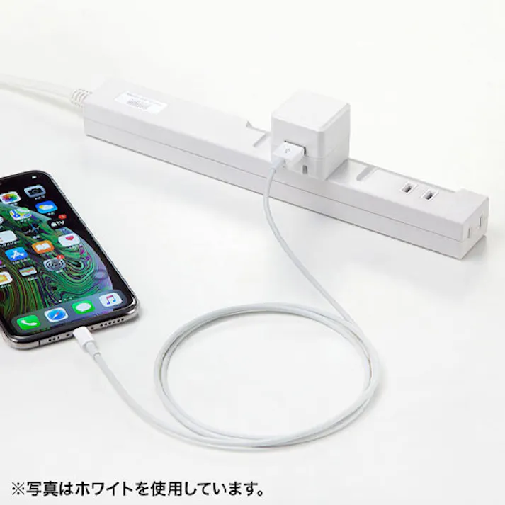 AC100-240V/USB充電器(高耐久タイプ/キューブ型) EA940CD-201D 4518340279186 (CDC)【別送品】