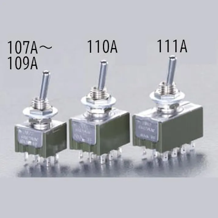 NKKスイッチズ 2極双投/トグルスイッチ 125V/6A EA940DH-108A 4518340010550【別送品】