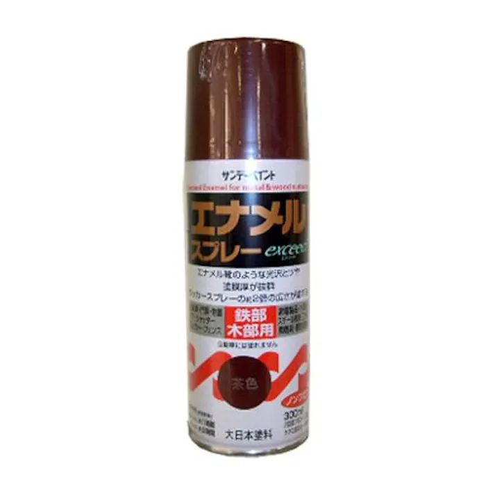 エナメルスプレー(茶) 300ml EA942EM-30B 4518340388840【別送品】