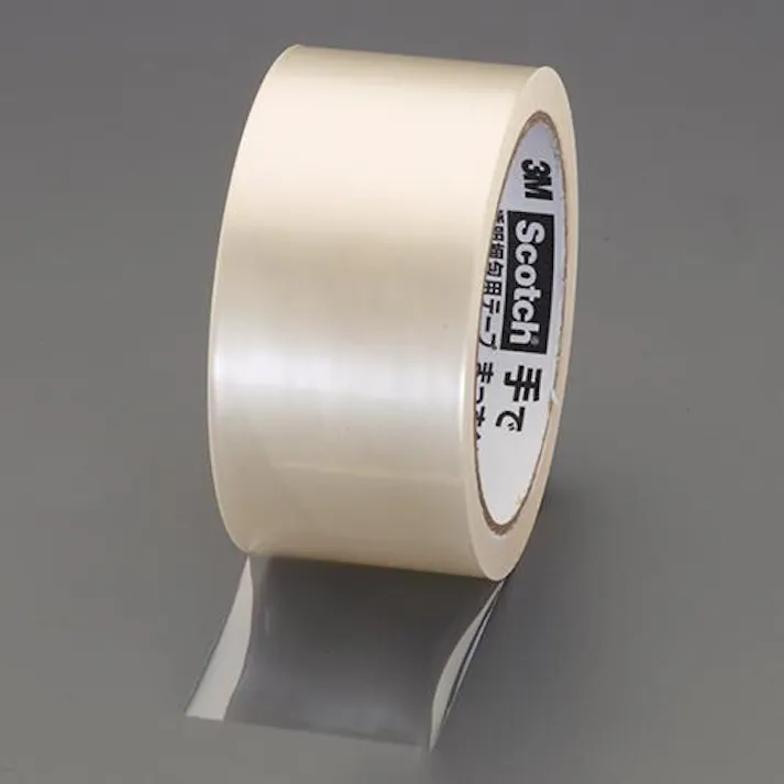 48mm×35m 梱包用手切れ粘着テープ(透明) EA943KD-1A 4518340407992 (CDC)【別送品】