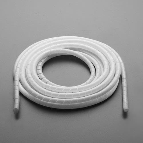 デンカエレクトロン スパイラルチューブ(フッ素樹脂/乳白色) 12.0mmx10m EA944BX-212 4518340412033【別送品】