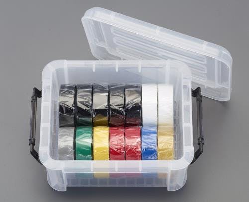 日東電工 ビニールテープセット(8色-14巻/ケース入) 19mmx10m EA944NP-214B 4518340412231【別送品】