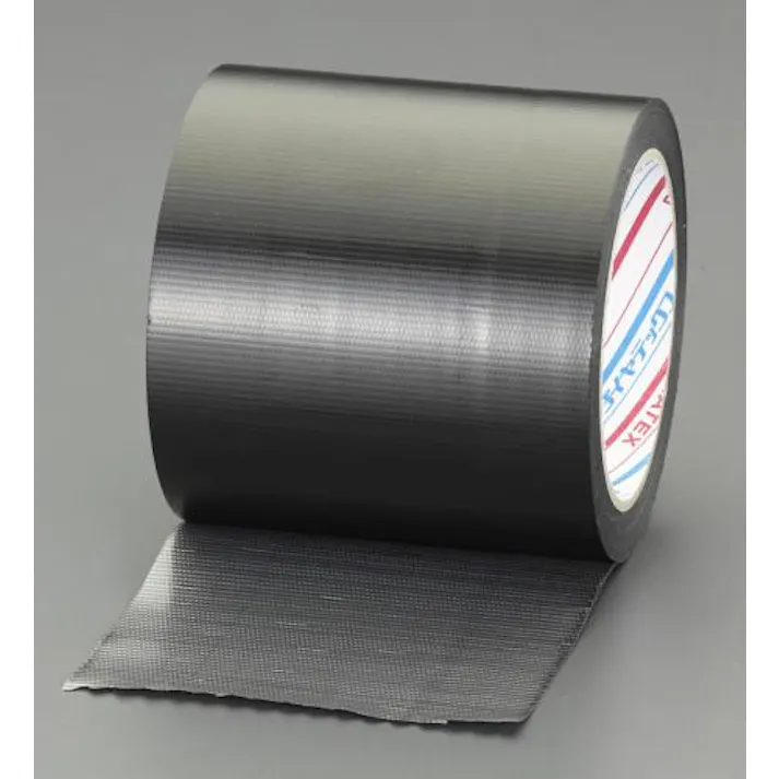 100mm×20m 仮設コード固定用テープ(黒) EA944NZ-100A 4518340385160 (CDC)【別送品】
