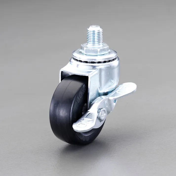 パイプジョイント(φ100ブレーキキャスター/ゴム/L型) EA948TF-117A 4518340411616【別送品】