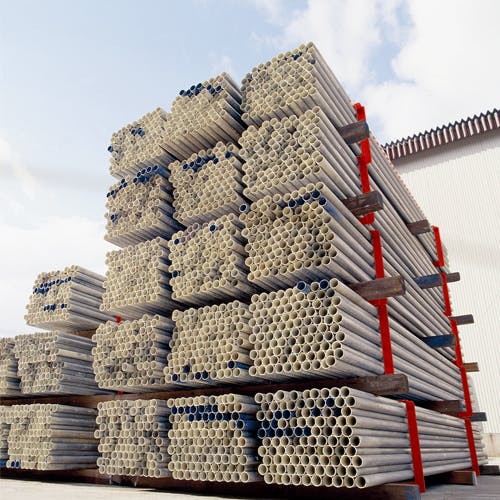 単管パイプハンガー(50本用/2台) 620x281mm EA948TH-50 4518340385146