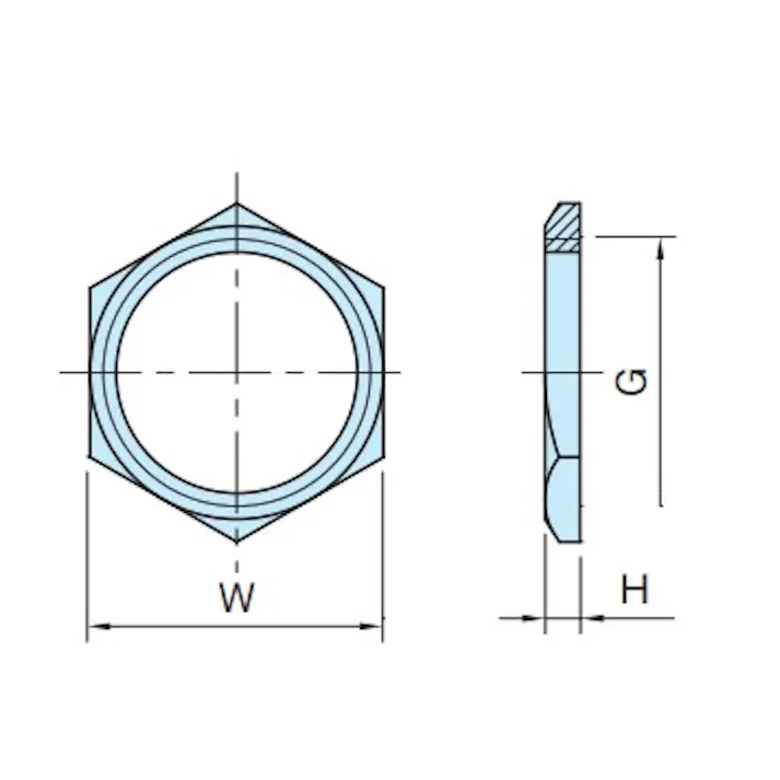 イマオコーポレーション オイルウインドウ用ナット G1” EA949CX-504A 4550061913796【別送品】