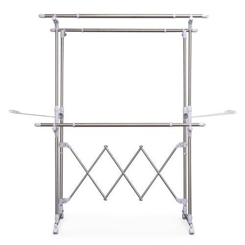 アイリスオーヤマ(IRIS OHYAMA) 物干しスタンド 1535-1925x730x1110-1720mm EA951FD-56B 4518340218802【別送品】