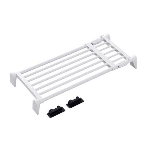 伸縮突っ張り棚 750-1150x330mm EA951FE-51B 4518340414969【別送品】