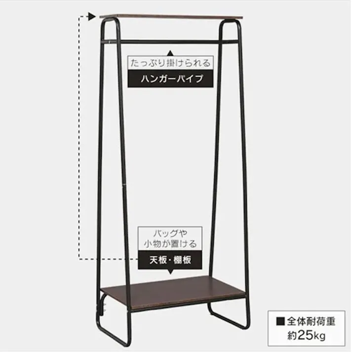 640×400×1512mm 衣類収納棚 EA951FG-21A 4550061138212 (CDC)【別送品】