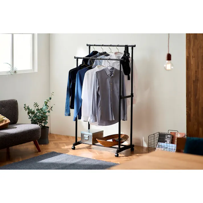 800×425×875-1500mm パイプハンガー EA951FG-5A 4550061125649 (CDC)【別送品】