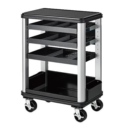 京都機械工具(KTC) ツールステーション 670x420x900mm/3段 EA956AB-3 4518340397590【別送品】