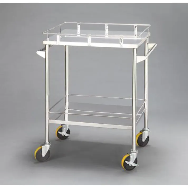 600×450×860mm/16kg ワゴン(ステンレス製) EA956MD-1A 4518340403765 (CDC)【別送品】