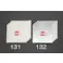 100×110×0.2mm 連結粘着シート(シルバー/4枚) EA979D-132 4548745994711 (CDC)【別送品】