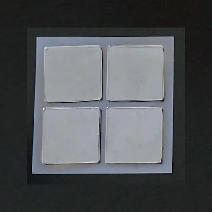 40×40×5.0mm 転倒防止粘着シート(4枚) EA979D-244A 4518340320543 (CDC)【別送品】
