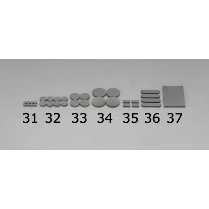 φ40×3mm ゴムクッション(4枚) EA979DA-34 4550061075876 (CDC)【別送品】