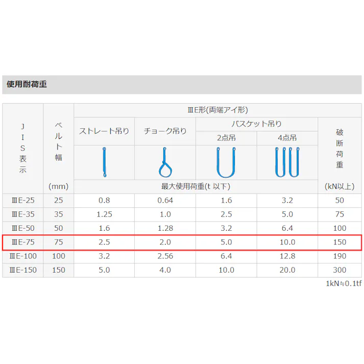 東レインターナショナル(TORAY) シグナルスリング(JIS3等級) 75mmx10m/2.5ton EA981CK-10A 4550061137406【別送品】