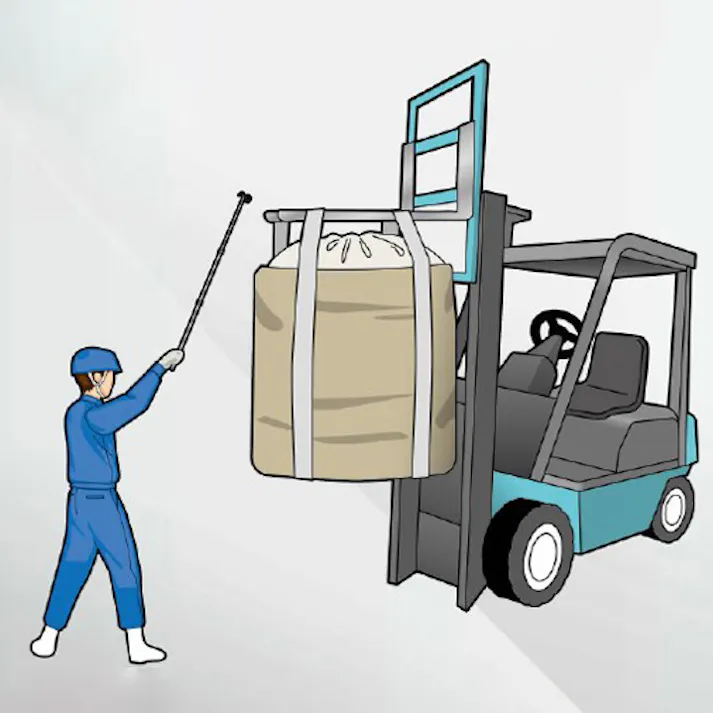 土牛産業(DOGYU) 玉掛け安全棒(W) 435~1025mm EA981N-97 4518340366398【別送品】