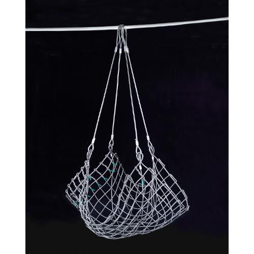 ワイヤーモッコ(4点吊/シート無) 1.8x1.8m EA981WM-88A 4518340385764【別送品】