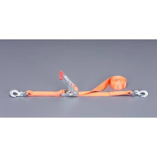 ベルト荷締機(ラチェット式) 50mmx5.0m/2500kg EA982CC-5C 4518340275386【別送品】