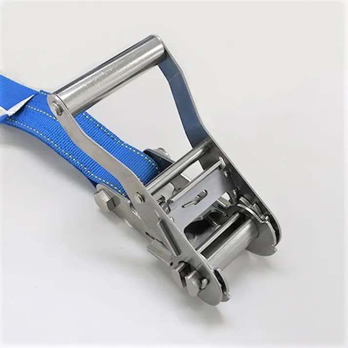 東レインターナショナル(TORAY) ベルト荷締機(両端アイ/SUS) 50mmx8.0m/764kg EA982SD-28A 4518340308947【別送品】