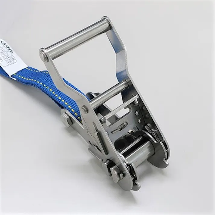 東レインターナショナル(TORAY) ベルト荷締機(両端アイ/SUS) 25mmx6.0m/254kg EA982SD-6A 4518340308633【別送品】