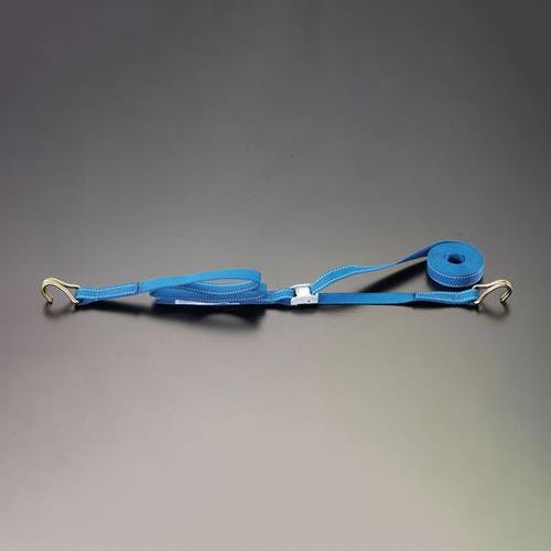 25mm×4.0m/ 76kg 荷締ストラップ(フック・カム式) EA982SG-2B 4518340305526 (CDC)【別送品】