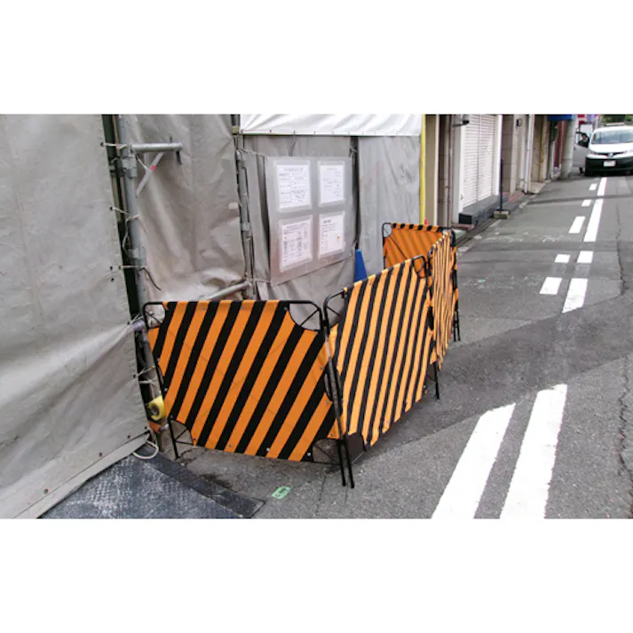 結一産業 工事幕 1000x20x900mm EA983DE-90 4518340292512【別送品】