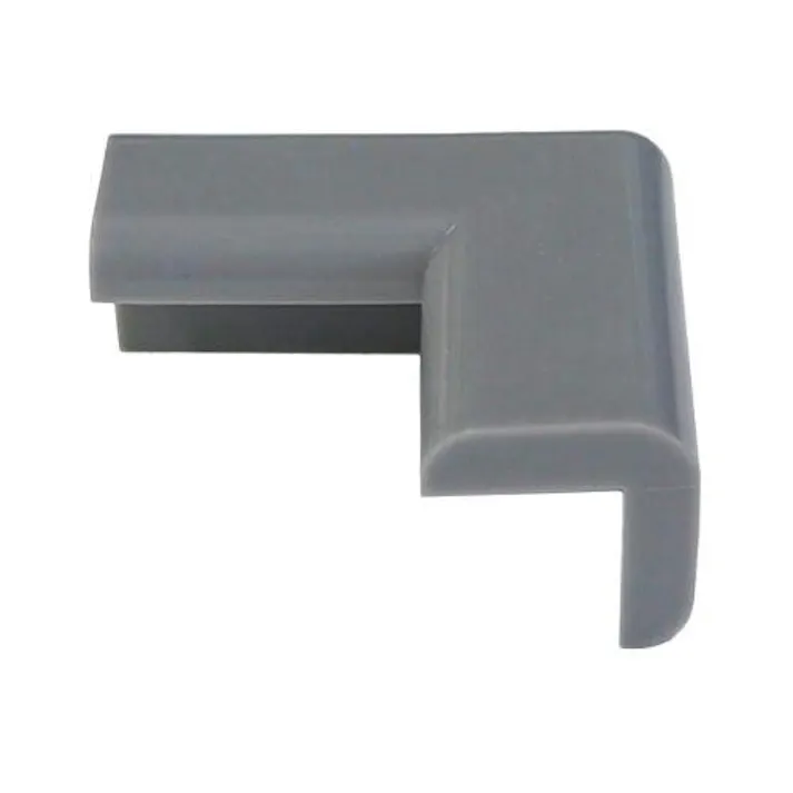 50×50×22mm コーナーガード(屋内外兼用/灰/2個) EA983FE-457 4518340382299 (CDC)【別送品】