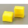 30×20mm 角型保護キャップ(イエロー/2個) EA983FN-30YA 4518340421370 (CDC)【別送品】
