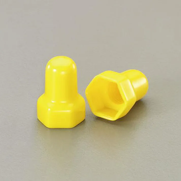 M24 シングルナット用保護キャップ(イエロー/2個) EA983FN-724YA 4518340422179 (CDC)【別送品】