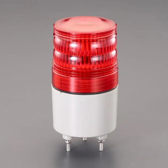 DC12~24V LED小型回転灯(赤) EA983FS-161 4550061786666 (CDC)【別送品】
