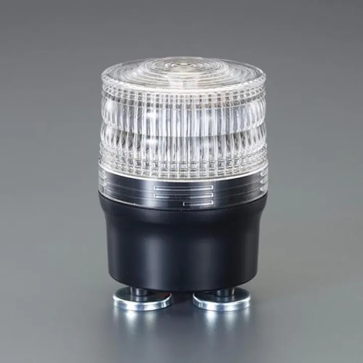 DC12~24V LED回転灯(3色表示/マグネット付) EA983FS-241 4550061404201 (CDC)【別送品】